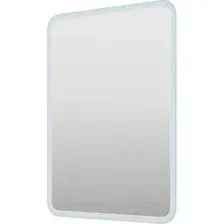 Зеркало Пекам Marta 60x80 / marta-60x80spcl (с подогревом, подсветкой, сенсором на прикосновение и часами)