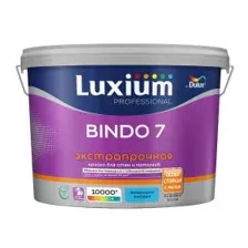 Краска в/д внутр. LUXIUM Prof Bindo 7 матовая BW 4.5л