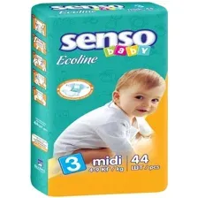 Подгузники Senso Baby Ecoline Midi 3 (44 шт)