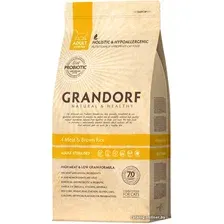 Сухой корм для кошек Grandorf 4 Meat&Brown Rice Living Probiotics Adult Sterilized 2 кг