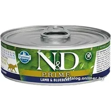 Консервированный корм для кошек Farmina Lamb & Blueberry Wet Food 0.08 кг