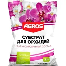 Субстрат для орхидей AGROS, 2л