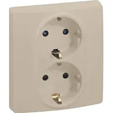 Розетка Legrand Etika 6 723 23 (слоновая кость)