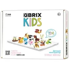Конструктор QBRIX Kids Тотемные животные