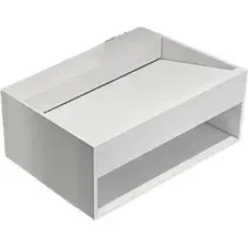 Abber Тумба с умывальником Stein AS2645-0.8 (подвесной, белый матовый)