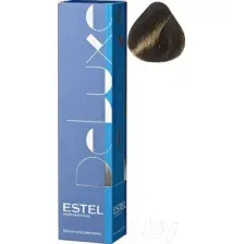 Крем-краска для волос Estel De Luxe 3/0 (темный шатен)