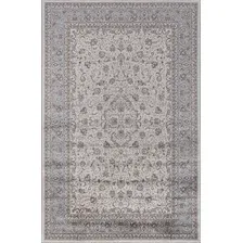 Ковер для жилой комнаты Merinos Valencia Deluxe F014-STAN-CREAM-L.BLUE (2x4)