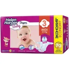 Подгузники Helen Harper Baby 3 Midi (70 шт)