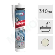 Силиконовый герметик Sopro 036 (17) серебристо-серый, 310 мл