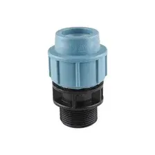 Ниппель для ПЭ-труб нар. 20x3/4" AV Engineering (Компрессионные фитинги для полиэтиленовых труб)