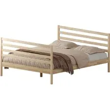 Кровать Домаклево Лето 140x200+В2+В2 (натуральный)