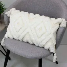 Чехол на подушку Matex Tufted ALEX-025 (теплый белый/белый)