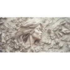 Фотообои листовые Citydecor Барельеф 3D 2 (300x150см)