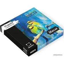 Масляные краски Малевичъ 520010 (24 цвета, 12 мл)