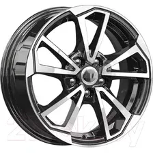 Литой диск K&K КС1005 15x6" 5x114.3мм DIA 67.1мм ET 42мм Алмаз черный