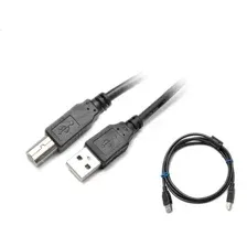 Кабель для принтера SIPU USB 2.0 4С Cu (1.5м, ПВХ черный)