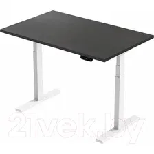 Стол с подъемным механизмом Smartstol Slim 140x80x1.8 (белый/венге 138)