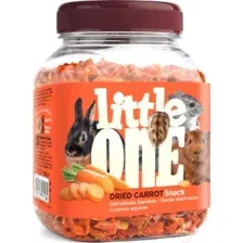 Лакомство для грызунов Mealberry Little One Сушеная морковь (200г)