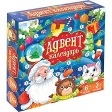 Развивающий игровой набор Puzzle Time Адвент-календарь. Новогодние приключения / 10297483
