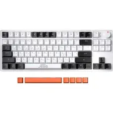 JEGG ZA87 PRO WHITE BLACK ORANGE (TNT YELLOW)