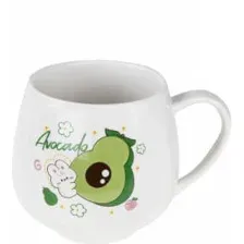 Кружка керамическая PERFECTO LINEA Sweet fruits авокадо 350 мл (17-401113)