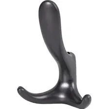 Крючок мебельный Lemax Roma двухрожковый (графит)