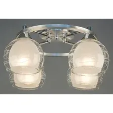 Припотолочная люстра Citilux Буги (алюминий/хром) [CL157142]
