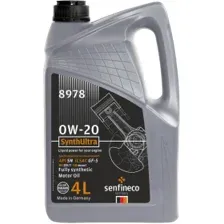 Моторное масло Senfineco SynthUltra 0W-20 API SP GF-6, 4л