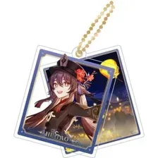 Брелок miHoYo Genshin Impact Character Acrylic Strap. Hutao GEN350
