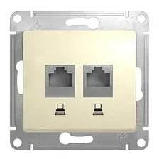 Розетка компьютерная Systeme Electric Glossa GSL000285KK