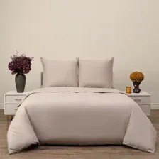 Комплект постельного белья Siberia Home Сэнди 1.6 70x70 / Сиб-1.6-С-кп70x70 (капучино)