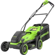 Газонокосилка аккумуляторная Greenworks GD40LM361 бесщеточная 40V 36см / 2520807UB (c АКБ 4Ач и ЗУ)