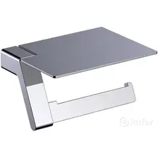Держатель для туалетной бумаги с полкой для телефона TIMO Selene 10043/00 хром