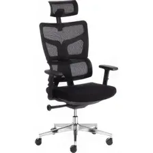 Кресло офисное Tetchair MESH-11HR ткань/сетка (черный)