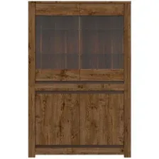 Шкаф-витрина BRW Kada S404-REG2W2D