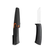 Нож FISKARS с точилкой