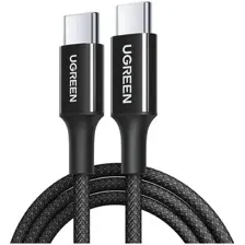 Кабель UGREEN USB-C to USB-C L502 1 м черный (65249)