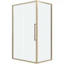 Душевой уголок Grossman Cosmo 120x100x195 120.K33.02.1210.32.00 (золото сатин/стекло прозрачное)
