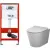 Унитаз подвесной AM.PM Sunny Flashclean C85C1701SC + TECE Profil 9300302