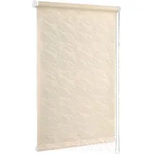 Рулонные шторы Delfa Сантайм Жаккард Веда СРШ-01М 834 (34x170, бежевый)