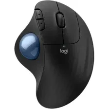 Мышь Logitech Ergo M575S (черный, синий шарик)