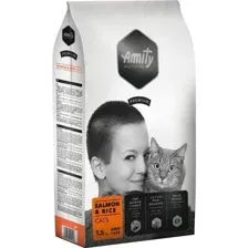 Сухой корм для кошек Amity Premium с лососем и рисом (1.5кг)
