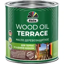 Масло для древесины Dufa Wood Oil Terraсe (800мл, бесцветный)