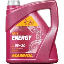 Моторное масло Mannol Energy 5W-30 API SL 4л