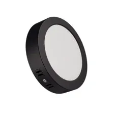 Светильник светодиодный (круг) Truenergy 15Вт 4000К IP40 черный 10116