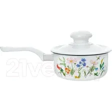 Ковш ЭСТЕТ Луговые цветы / ЭТ-72489 (с крышкой)
