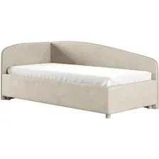Кровать Сонум Paola L 90x200 (замша кремовый)
