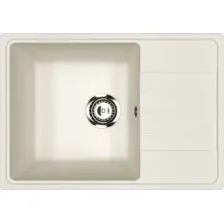 Мойка кухонная Mixline ML-GMU06 556729 (белый камень)