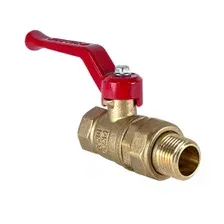 Кран шаровой 1/2" вн- нар. рычаг, американка VALFEX 11Б27фт1М (56/14) VF.225.LR1.012.N/P59