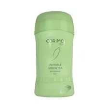 Дезодорант-стик для тела CORIMO Invisible Green Tea твердый гелевый, 60 г